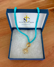 Load image into Gallery viewer, Natural Turquoise Charm Keeper