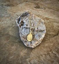 Load image into Gallery viewer, Blessed Mother Oval Necklace