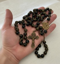 Load image into Gallery viewer, Black Obsidian Rosary