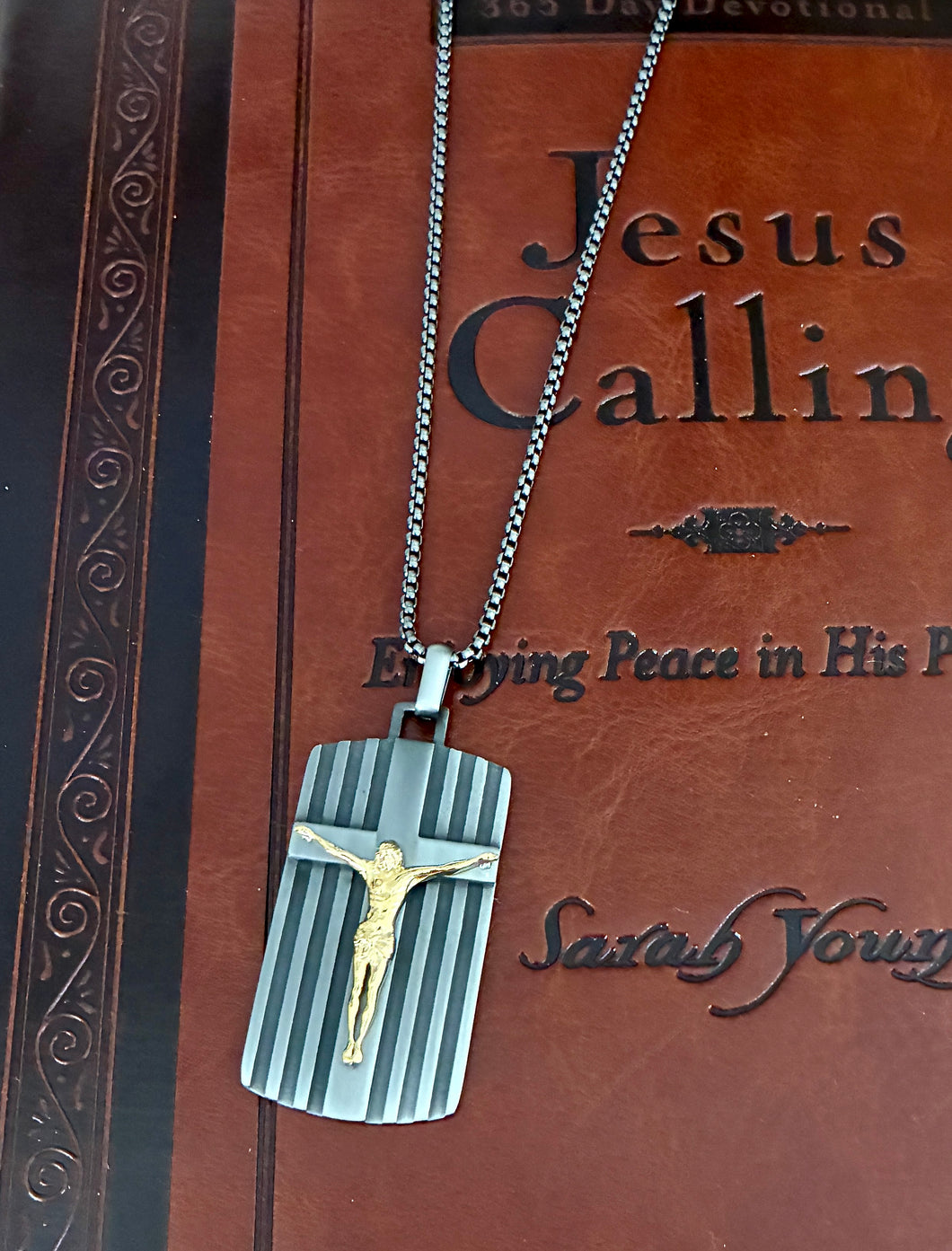 Brushed Yellow Dog Tag