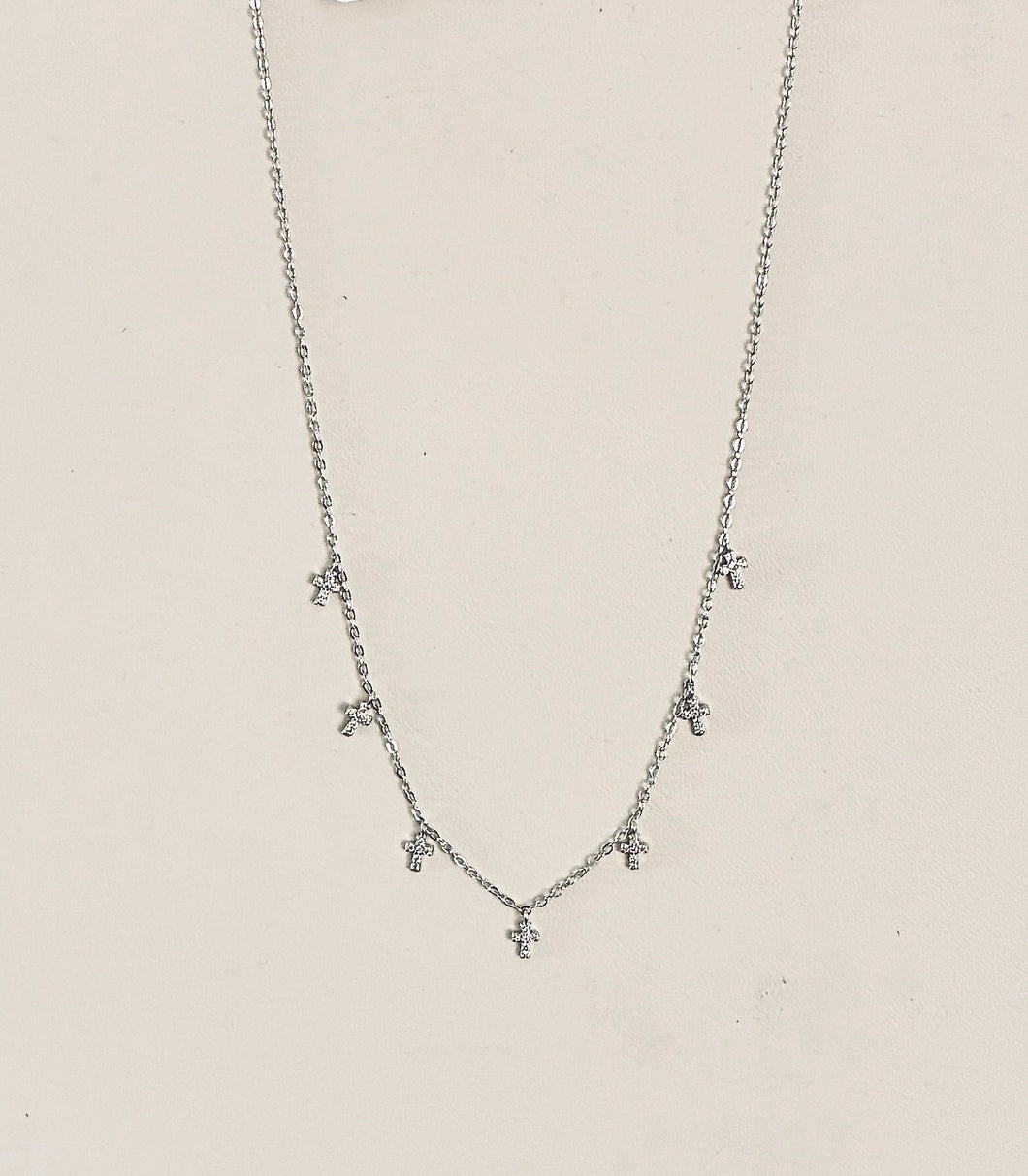 Seven Cross Necklace