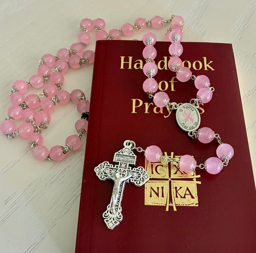 Rose Quartz St. Agatha Breast Cancer