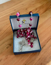 Load image into Gallery viewer, Pink Striped Agate in Copper