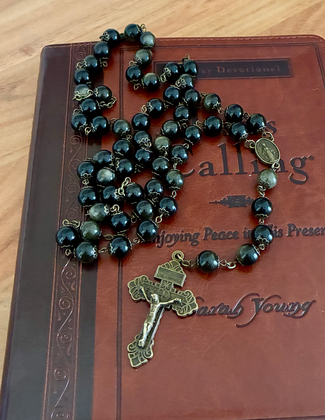 Black Obsidian Rosary