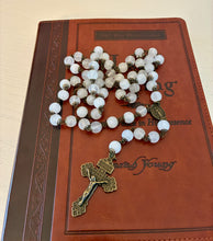 Load image into Gallery viewer, White Jade Rosary