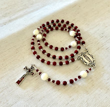 Load image into Gallery viewer, Red Quartz Mother Of Pearl