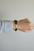 Load image into Gallery viewer, Tiger Eye Open Wrap Bracelet