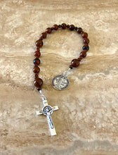 Load image into Gallery viewer, Mahogany Obsidian Tenner Rosary