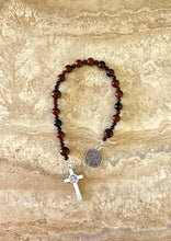 Load image into Gallery viewer, Mahogany Obsidian Tenner Rosary