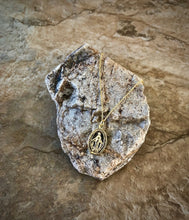 Load image into Gallery viewer, Blessed Mother Oval Necklace