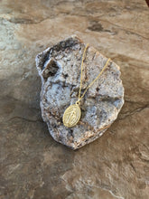 Load image into Gallery viewer, Blessed Mother Oval Necklace