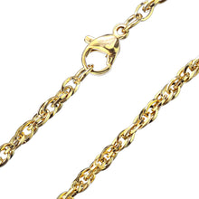 Load image into Gallery viewer, Double Round Chain Necklace